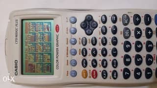 CASIO CFX9850GC plus Color power graphic Calculator 0