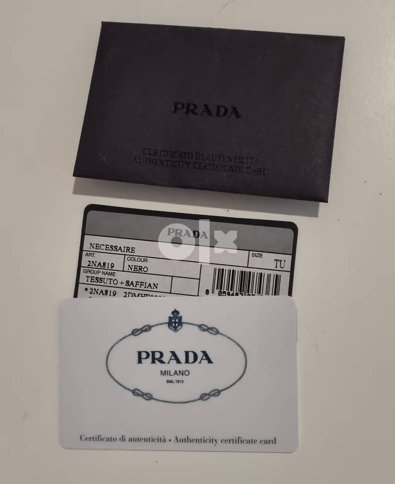 Original Prada Men's Leather Bag 3