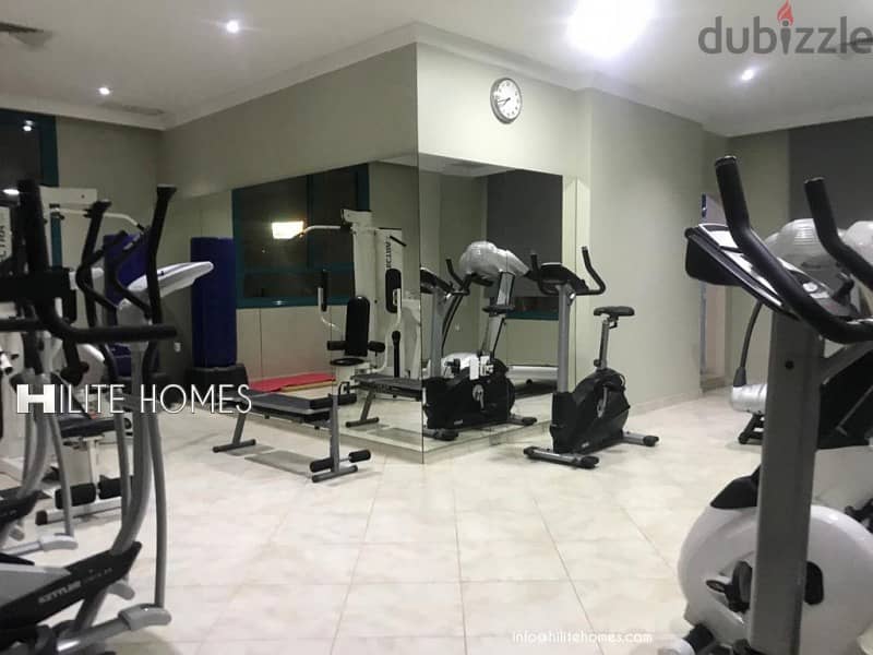 Furnished Sea view 2 bedroom apartment for rent in Salmiya 3