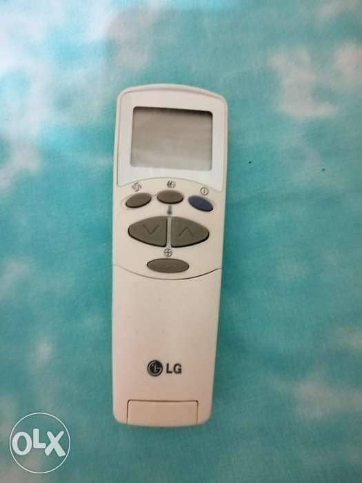 LG AC Remote For Sale, Very Good Condition 0