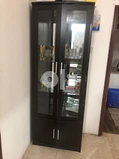 Branded Glass cupboard for sale 0