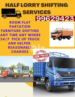 Half lorry shifting service 99 62-94 23 0