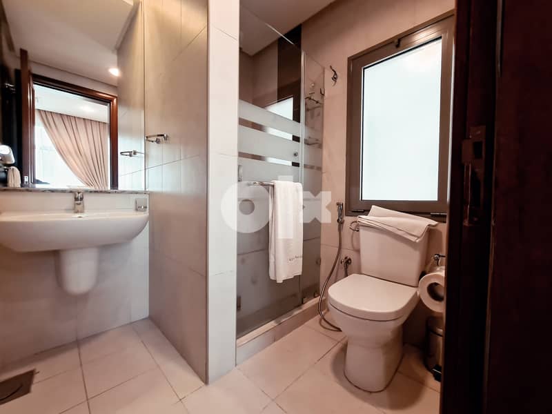 For rent 1 & 2  bedr furnished jabria 6