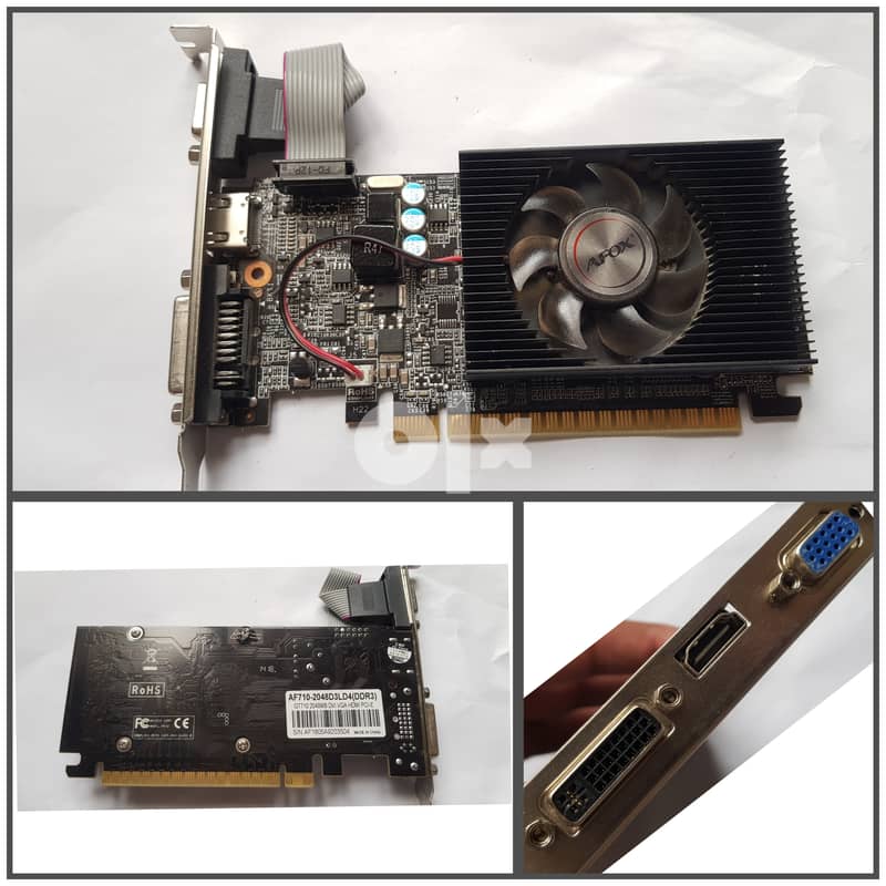 Graphic Cards 2GB DDR3 Nvidia Geforce Zotac,ASUS, MSI,GIGABYTE,AMD XFX 2