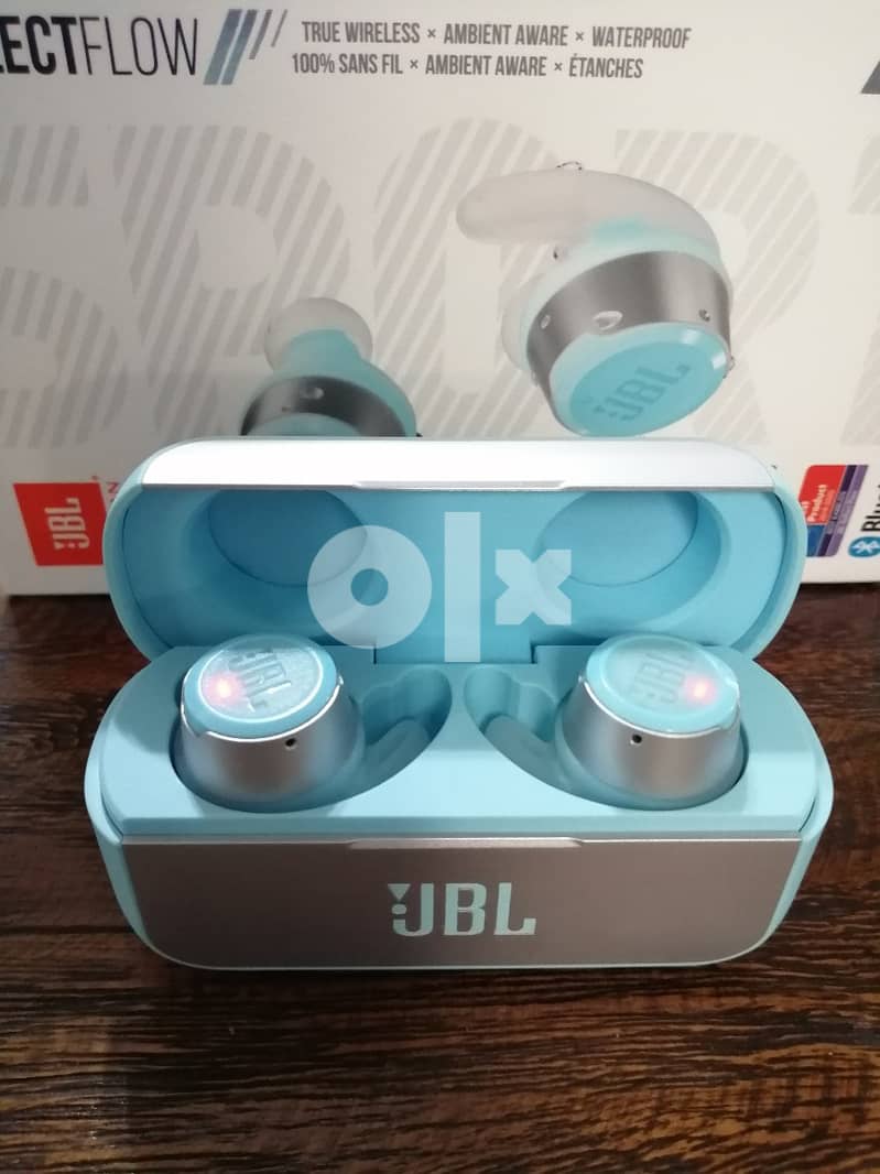 JBL Reflect Flow Waterproof Wireless Sport Earphone - Blue 2