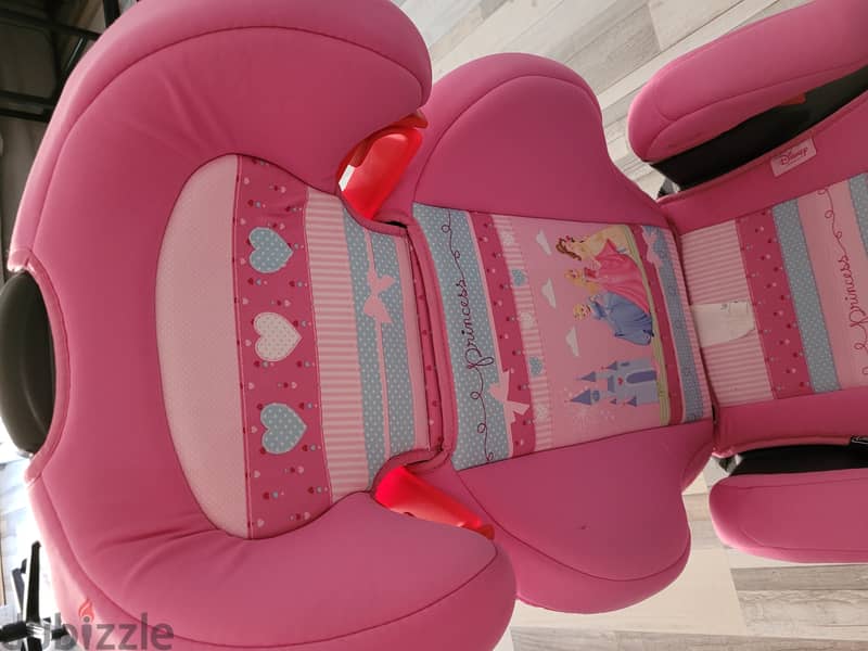 Graco Disney princess girls car seat for ages 3+ years 0