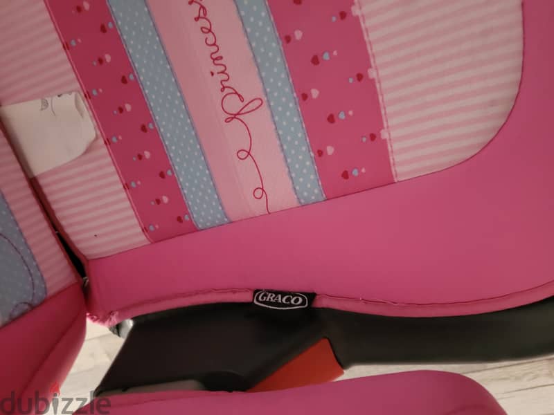 Graco Disney princess girls car seat for ages 3+ years 2