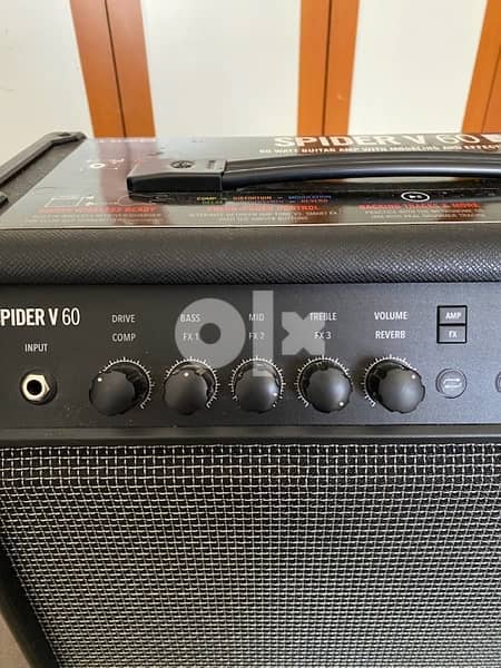 Line 6 Spider V 60 mkII amplifier 2