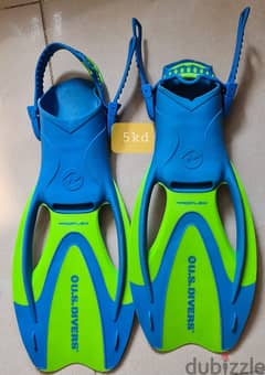 Diving swim fins for sale in very good condition 0