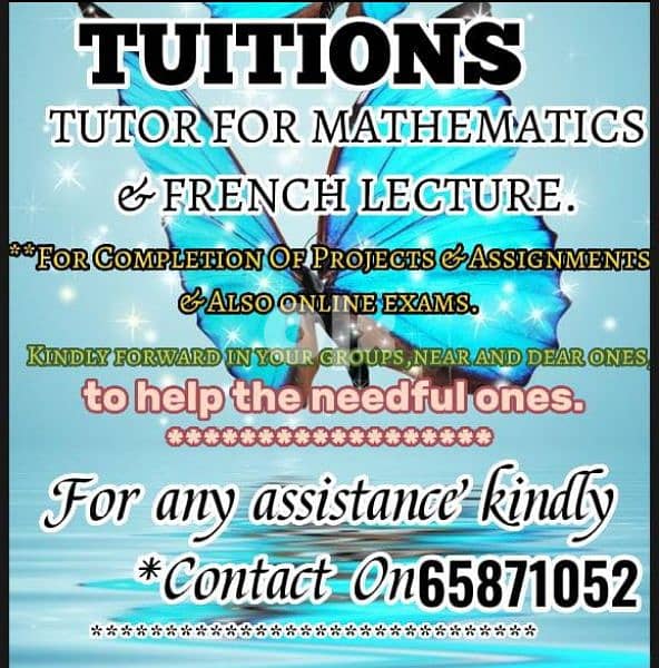 FRENCH/HINDI & ARABIC TUITIONS FOR ALL CLASSES 0