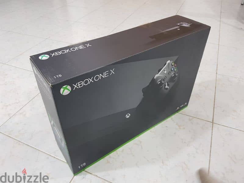Open Box Brand New Unused Xbox One X 1 TB Wireless 1