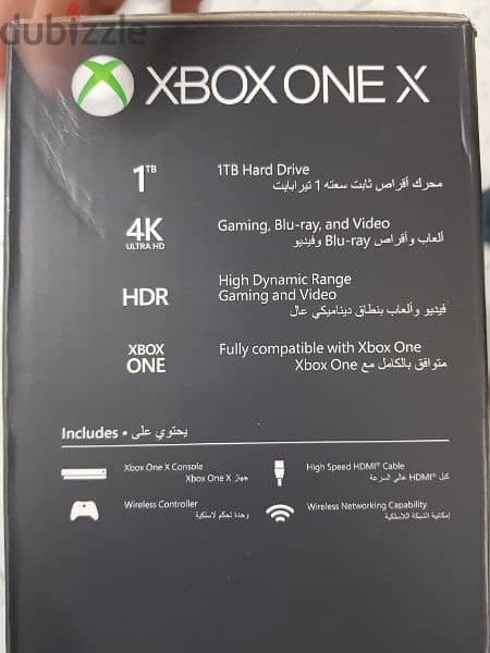Open Box Brand New Unused Xbox One X 1 TB Wireless 2