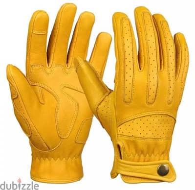 Retro Style Leather Gloves