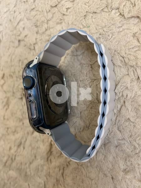 Apple watch 7 series 45mm GPS Blue Color 8