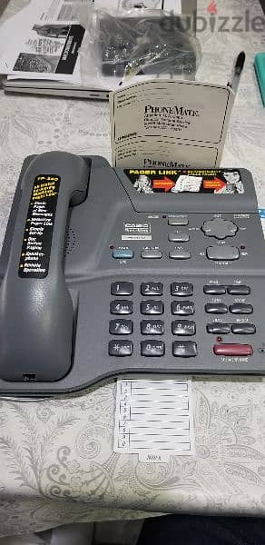 vintage casio TP-340 digital machine - phone from 1996