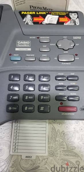 vintage casio TP-340 digital machine - phone from 1996 1