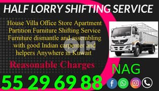 Half lorry shifting service 55296988, packers and movers 55296988 0