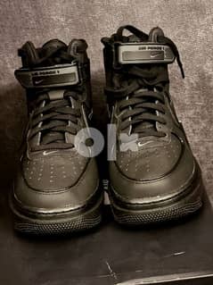 NIKE Air Force 1 High Boots Black Anthracite 0