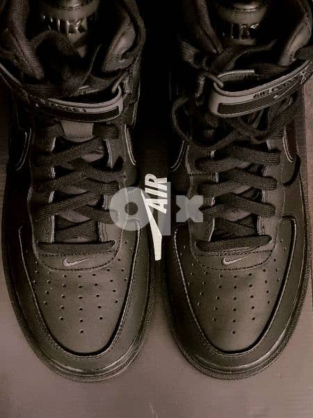 NIKE Air Force 1 High Boots Black Anthracite 1