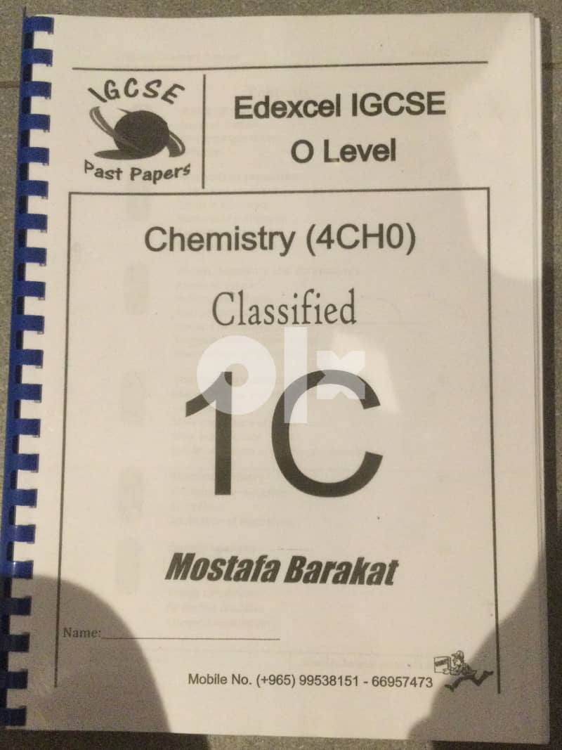 EDEXCEL IGCSE O-LEVEL past paper books 3