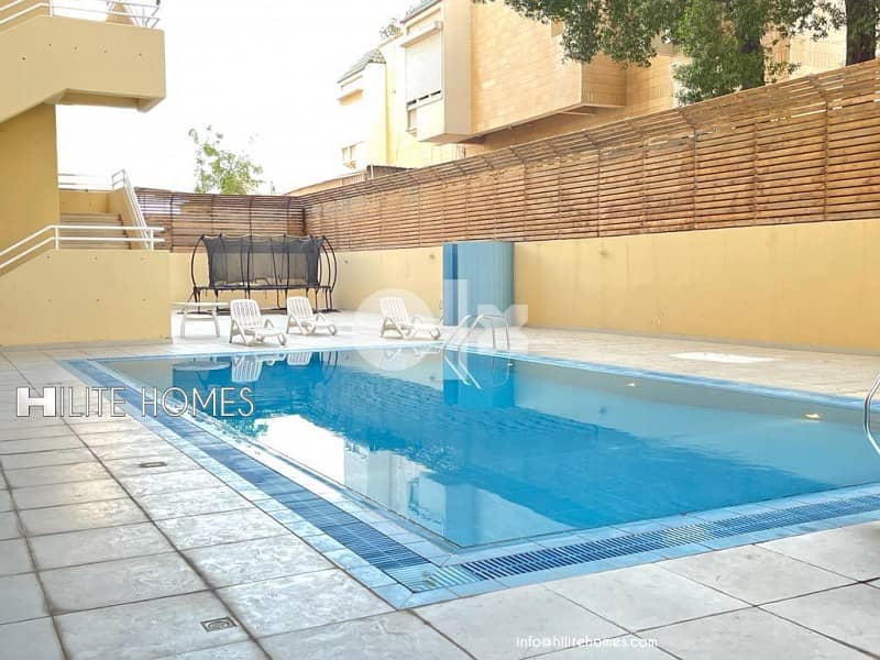 THREE BEDROOM APARTMENT FOR RENT IN SHAAB 2