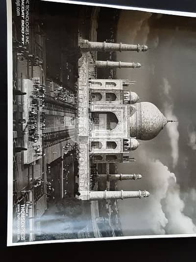 Taj Mahal pic Laminated Raised up 28inches x 22inches