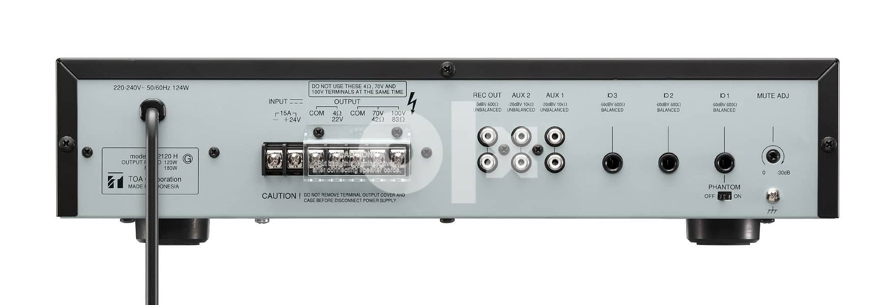 TOA Mixer Amplifier  A-2120 H For Sale 3