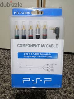 psp 2000 component av cable new