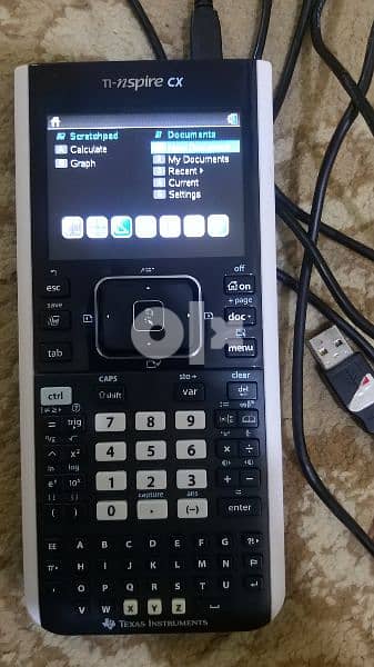 TI nspire cx graphic calculator 1